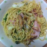 ガーリックラー油焼きそば