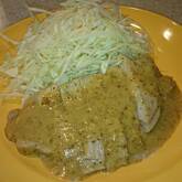 豚肉ソテークリームソース