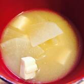 ほっとする味わい 豆腐と大根の基本の味噌汁 by 吉田 朋美さん