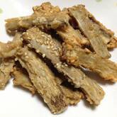 ゴボウの甘辛スティック