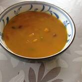 ルーなしで作る！具だくさんのパンプキンシチュー