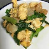 しっかり味でご飯がすすむ！ぷりぷりエビのニラ玉