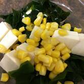 タラコマヨドレッシングのサラダ