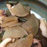 大根とイカの煮物