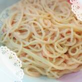 カンタン濃厚！タラコクリームパスタ