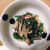 ほうれん草のゴマ和え