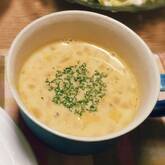 つぶつぶカボチャのスープ