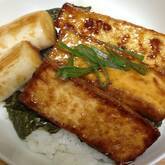 厚揚げの蒲焼き丼