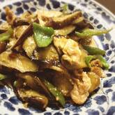 ナスと豚肉の味噌炒め