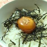 卵黄のしょうゆ漬け