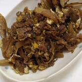 牛肉とゴボウの佃煮