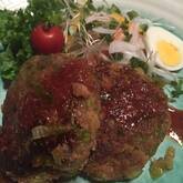 春キャベツ入りハンバーグ