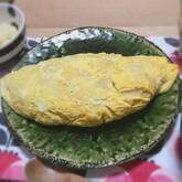 コロコロチキンのオムライス