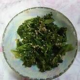 ブロッコリーのゴマ和え