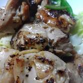 鶏もも肉の漬け焼き