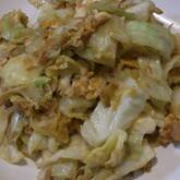 キャベツと卵の炒め物