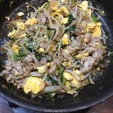 モヤシの卵とじ