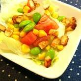 枝豆とトマトの簡単サラダ