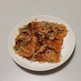 モヤシのピリ辛チヂミ