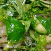 香菜入り春雨サラダ