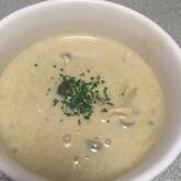 キノコのカレークリームスープ