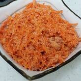 ニンジンとタラコの炒め物