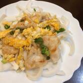 揚げ鶏むね肉のポン酢がけ