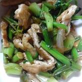 水菜のサッと煮