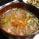 ナメコのみぞれ汁