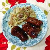 牛肉のコンニャク巻き