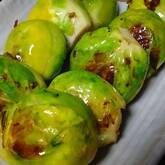 芽キャベツのアンチョビ炒め