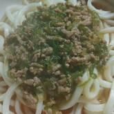 そぼろあんかけうどん