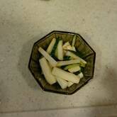 長芋とキュウリのサラダ