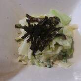 春キャベツの梅マヨ和え