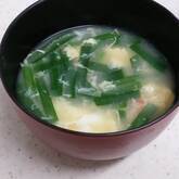ニラタマみそ汁