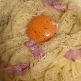 クリームソースパスタ