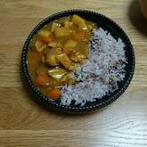 豆乳とバナナのまろやかチキンカレー