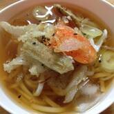 夏のかき揚げうどん
