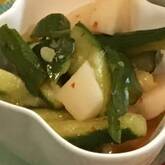 キュウリのピリ辛甘酢