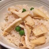 シンプルタケノコご飯