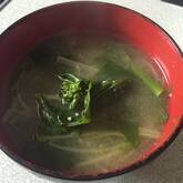 菜の花のみそ汁