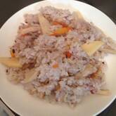 シンプルタケノコご飯