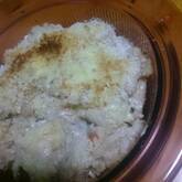 エビとキノコのグラタン