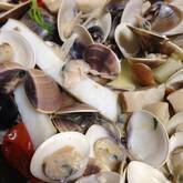 ハマグリのアクアパッツァ