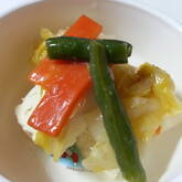 豆腐のたっぷり野菜あんかけ