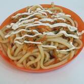 ネギたっぷり！究極のシンプル焼うどん