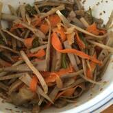 ゴボウのきんぴら