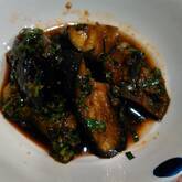 ナスのニラ和え