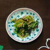 ホウレン草と牛肉の炒め物