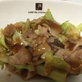 キャベツと豚の炒め物